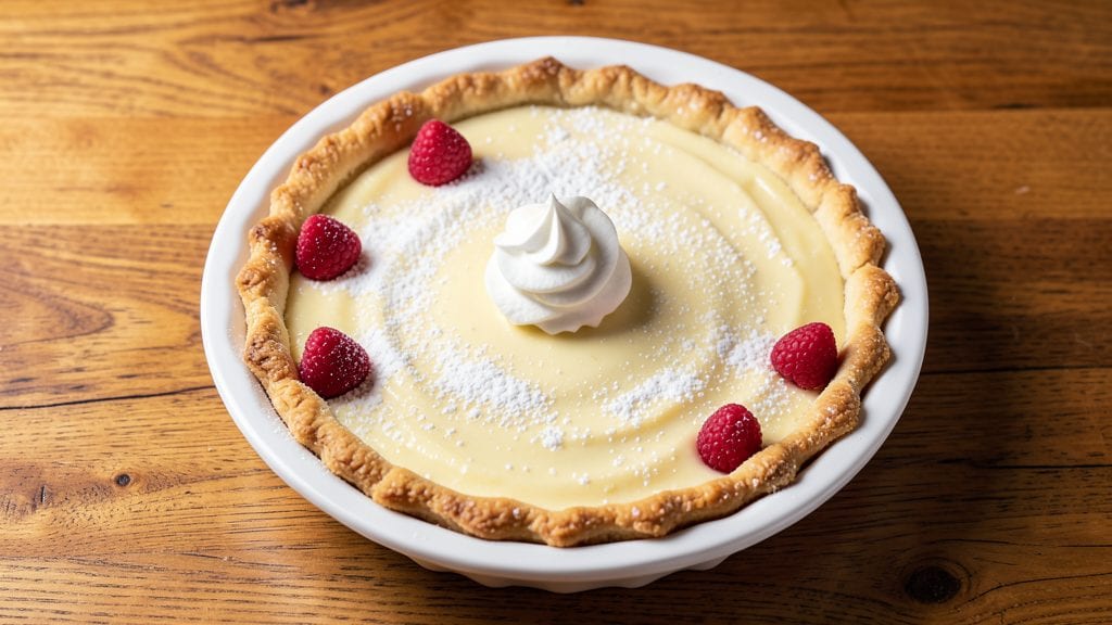 Betty Crocker's Vanilla Cream Pie Recipe: Silky Filling with Pressed Oat Crown Crunch