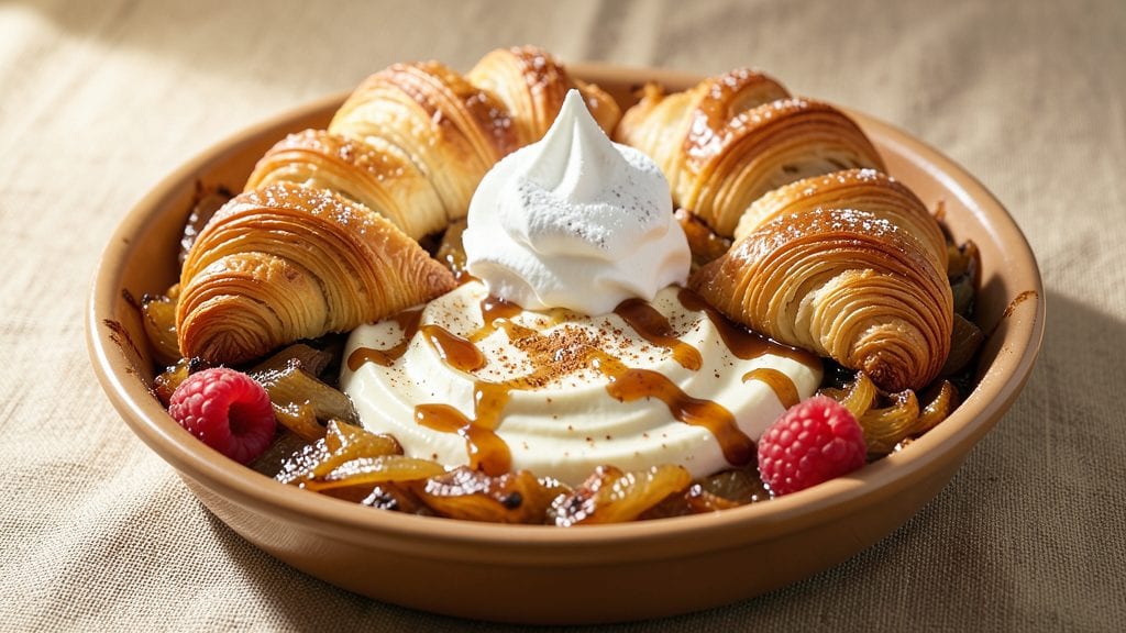 Croissant Breakfast Pie Recipe: Flaky Layers Hugging Sweet-Savory Filling