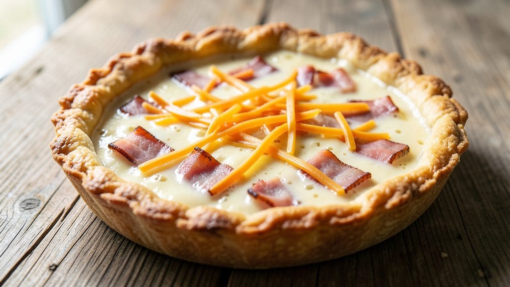 Ham Quiche Recipe With Frozen Pie Crust: One-Pan Breakfast Brilliance