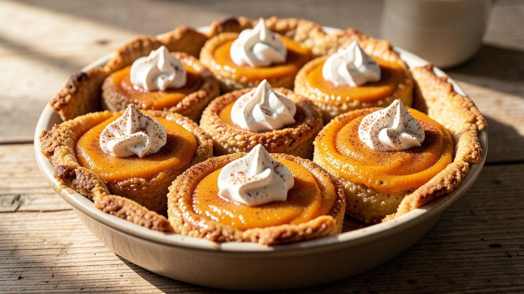 Libby's Mini Pumpkin Pies Recipe: Spiced Filling in Crispy Oat Crowns