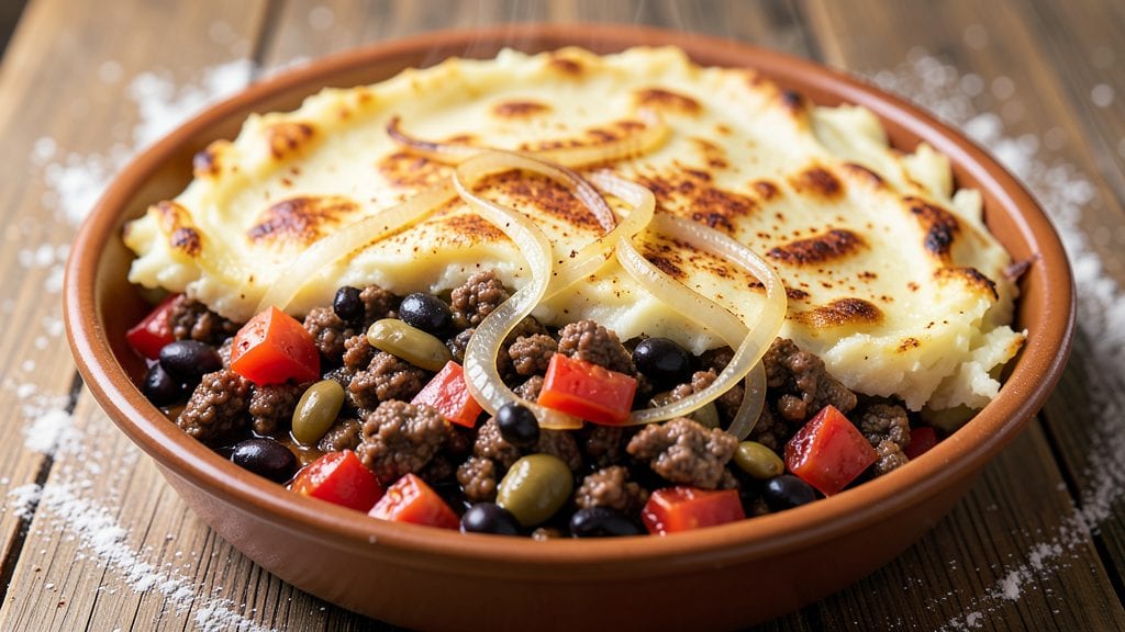 Mexican Shepherd's Pie Recipe: Crispy Potato Topping Over Spiced Beef Filling