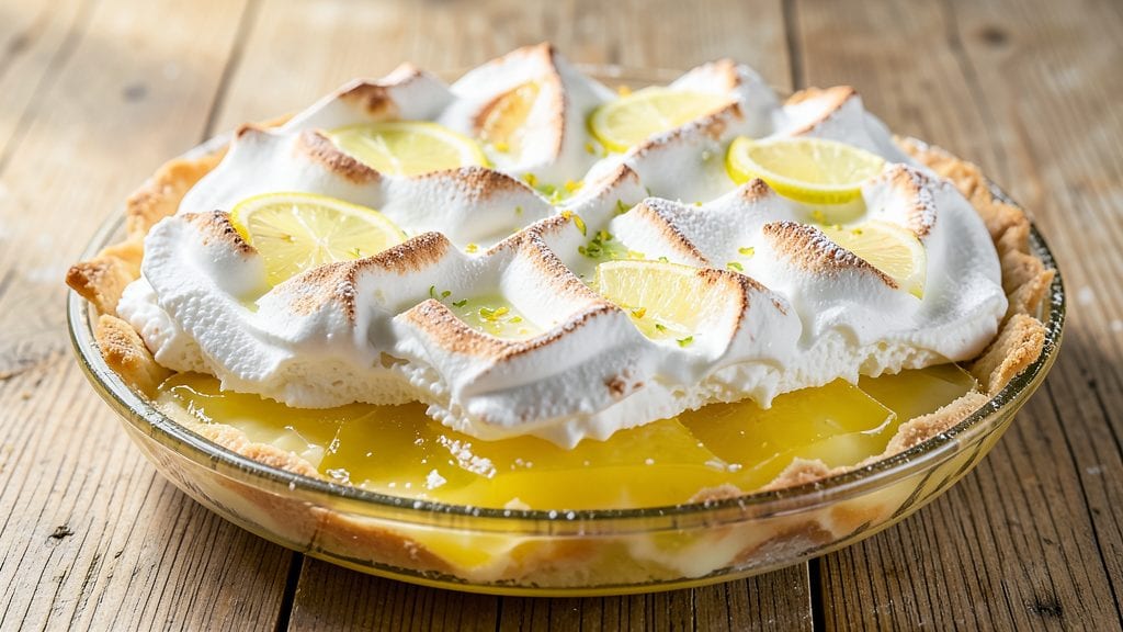 Original Jello Lemon Meringue Pie Recipe: Crisp Oat Crown Over Tangy Citrus Bliss