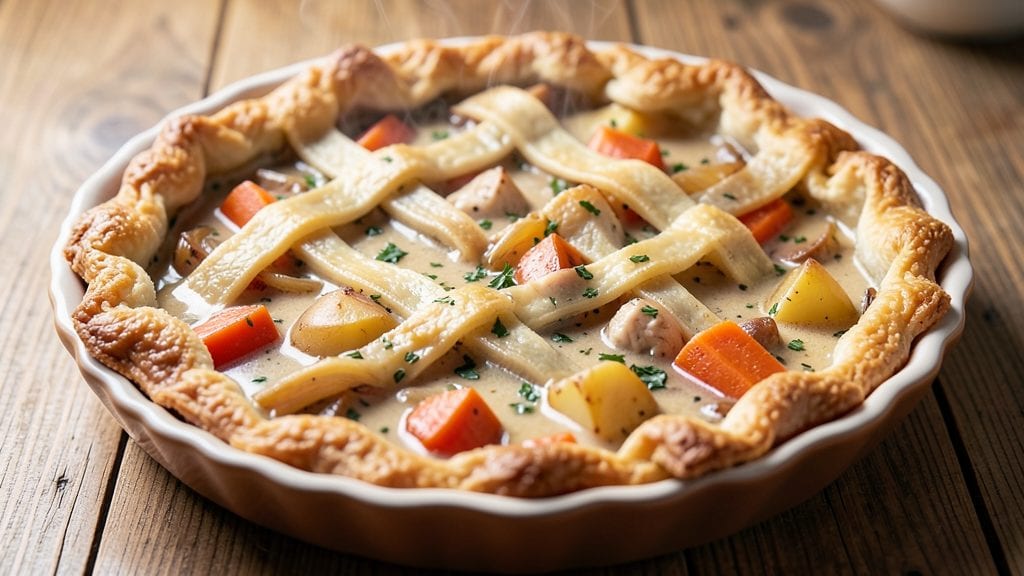 Root Vegetable Pot Pie Recipe: Flaky Crust Hugs Hearty Winter Veggies