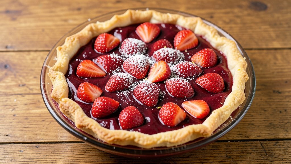 Shoney's Strawberry Pie Recipe Without Jello: Bursting Fruit Crown Crunch Without the Wobble
